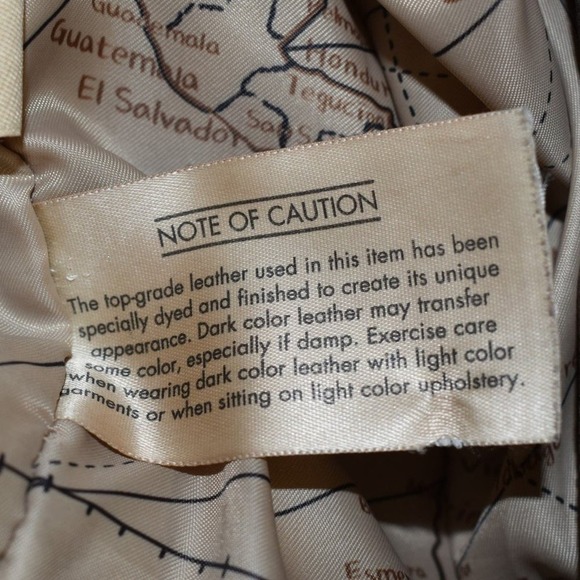 Jos. A. Bank Brown Leather Full Zip Jacket Size XXL - Picture 8 of 11